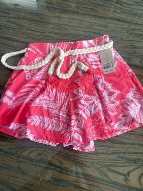 Cosita Linda Shorts with Rope Leaf Belt
